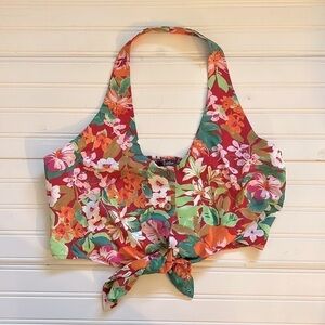 Lily Rose Floral Crop Top | SIZE S